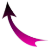 ⤴️ Эмодзи «Темно-розовые буквы, градиент» для Telegram