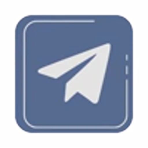 ▪️ Эмодзи «Буквы в синей обводке» для Telegram