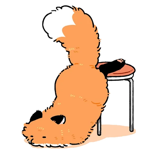 😮‍💨 Стикер «Numsiri fox» для Telegram