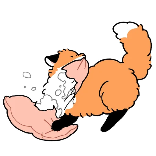 😾 Стикер «Numsiri fox» для Telegram