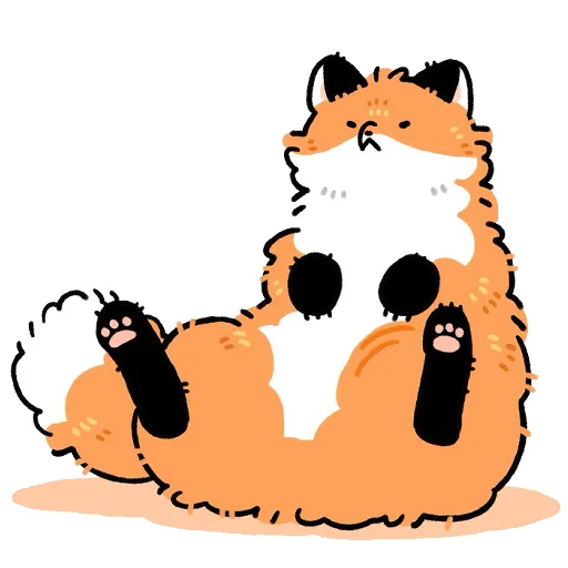 🍑 Стикер «Numsiri fox» для Telegram