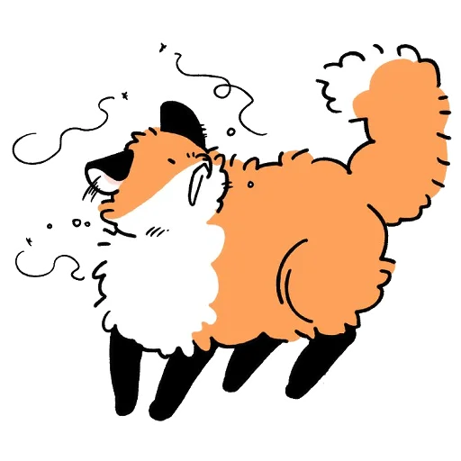 💨 Стикер «Numsiri fox» для Telegram