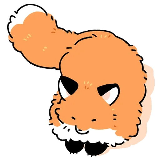 🍞 Стикер «Numsiri fox» для Telegram