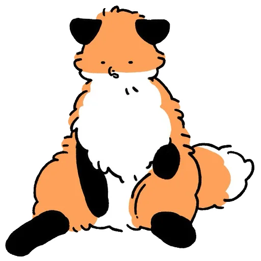 😕 Стикер «Numsiri fox» для Telegram