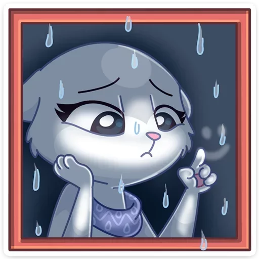 ☹️ Стикер «Нура» для Telegram