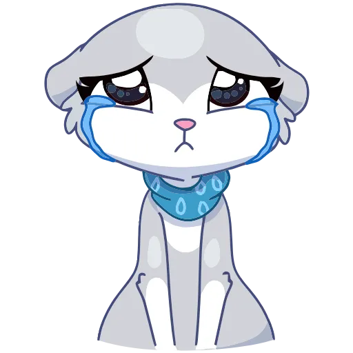 😭 Эмодзи «Нура» для Telegram