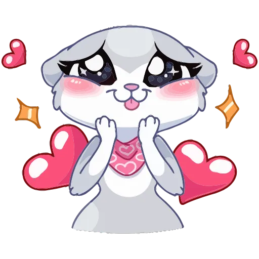 😍 Эмодзи «Нура» для Telegram