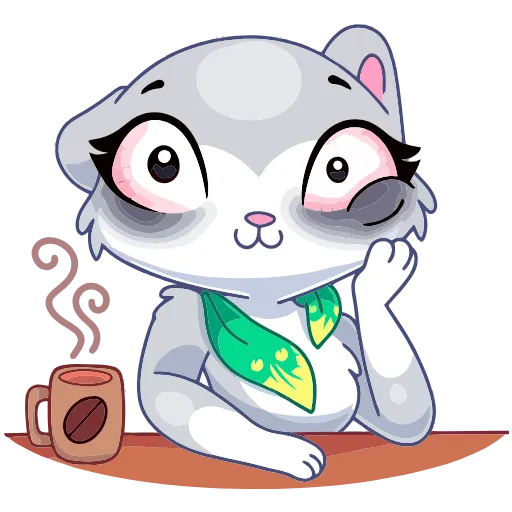 ☕️ Эмодзи «Нура» для Telegram