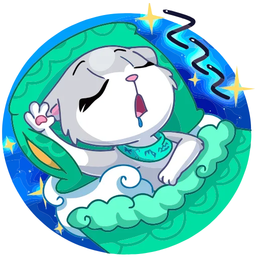 😴 Эмодзи «Нура» для Telegram