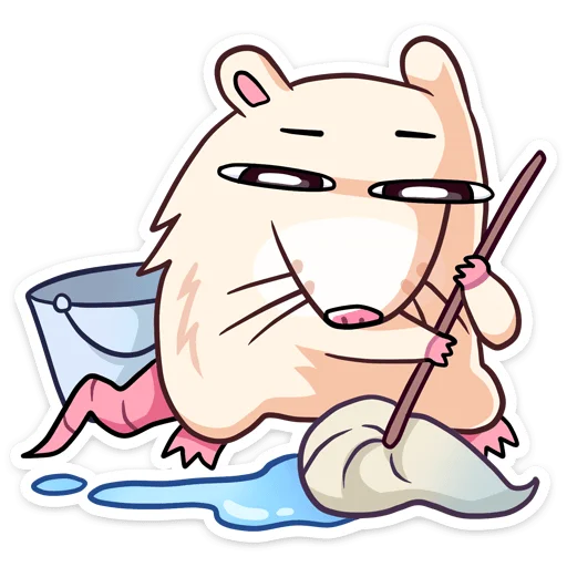 🧹 Стикер «с текстом» для Telegram