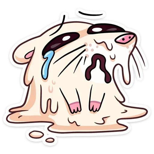 😭 Стикер «Нутри без надписей» для Telegram