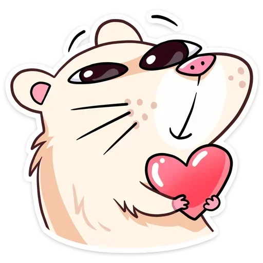 ❤️ Стикер «Нутри без кринж надписей» для Telegram