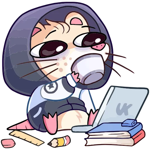 ☕️ Эмодзи «Нутри в школе» для Telegram