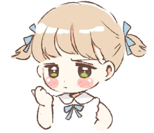 ☁️ Стикер «няша» для Telegram