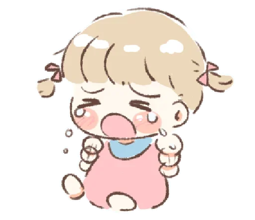 ☁️ Стикер «няша» для Telegram