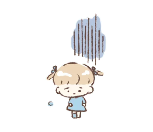 ☁️ Стикер «няша» для Telegram
