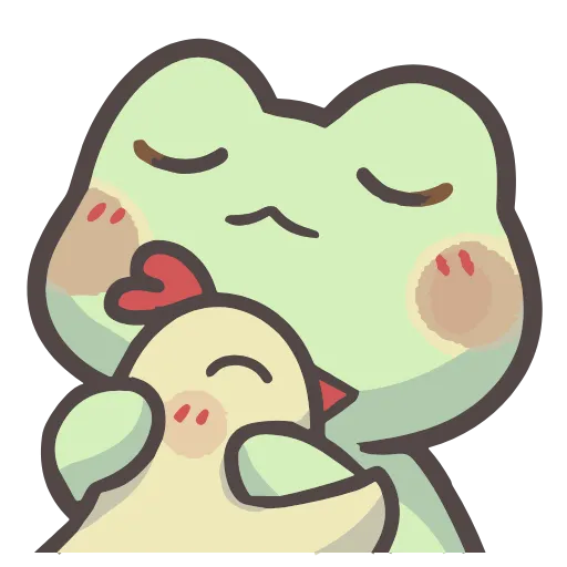 👐 Стикер «froggy stickers» для Telegram