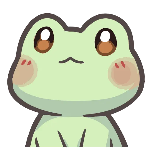Стикерпак froggy stickers для Telegram — скачать