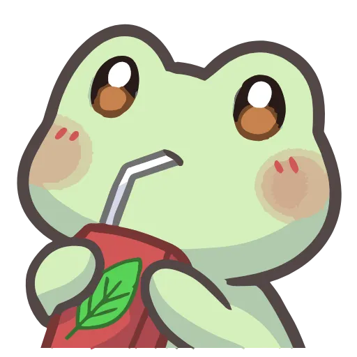 🧃 Стикер «froggy stickers» для Telegram