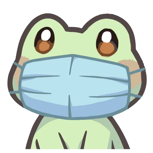 😷 Стикер «froggy stickers» для Telegram
