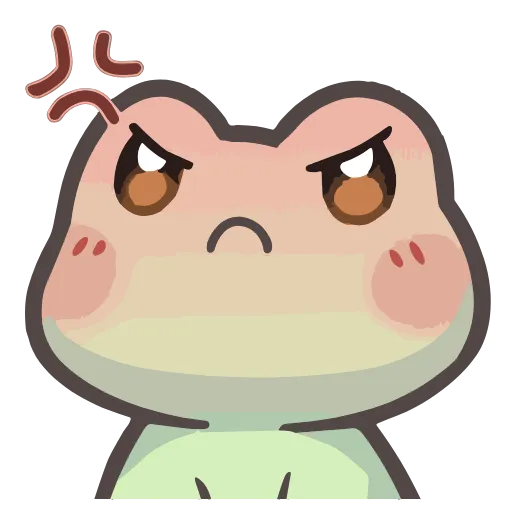 😡 Стикер «froggy stickers» для Telegram