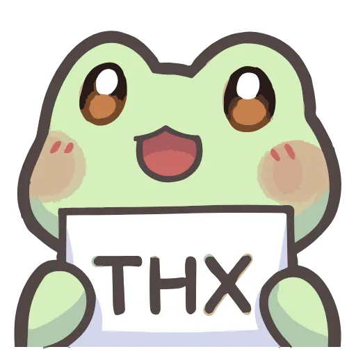 🙂 Стикер «froggy stickers» для Telegram