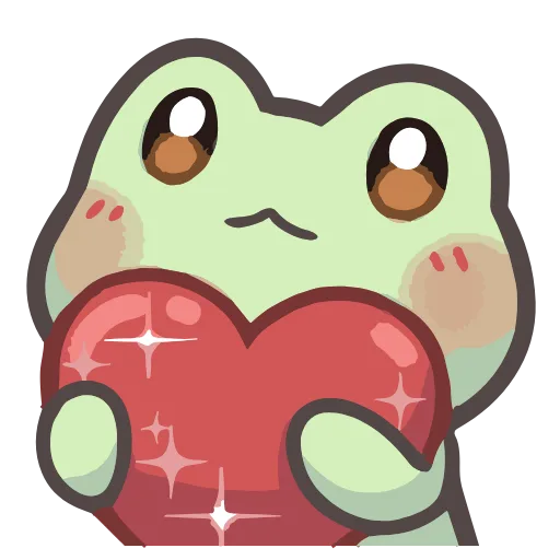 ❤️ Стикер «froggy stickers» для Telegram