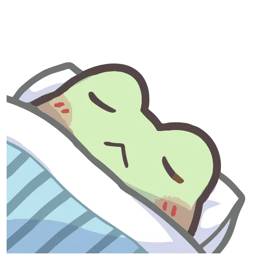 😴 Стикер «froggy stickers» для Telegram