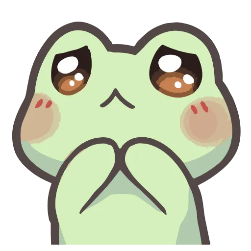 🥺 Стикер «froggy stickers» для Telegram