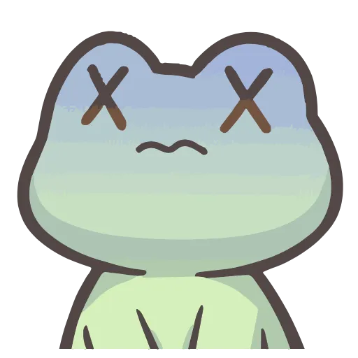 😵 Стикер «froggy stickers» для Telegram