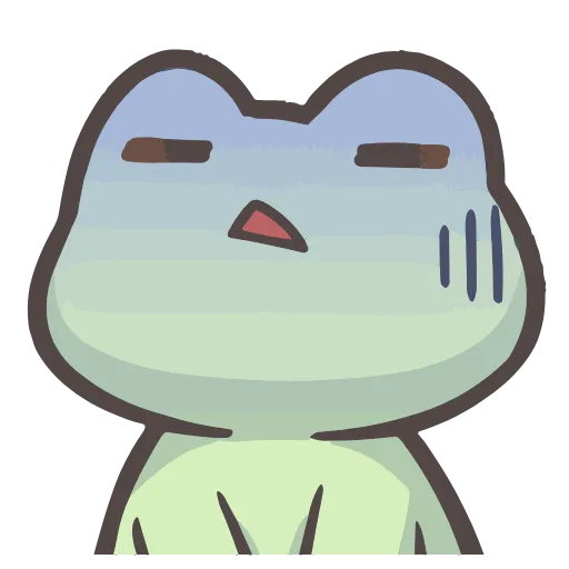 😰 Стикер «froggy stickers» для Telegram