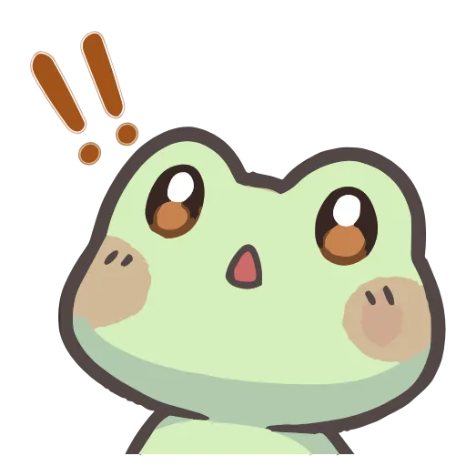 😦 Стикер «froggy stickers» для Telegram