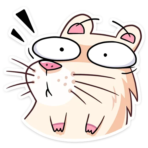 😳 Стикер «Снежная Нутри» для Telegram