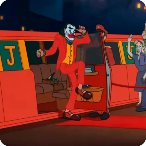 Стикерпак Joker для Telegram — скачать