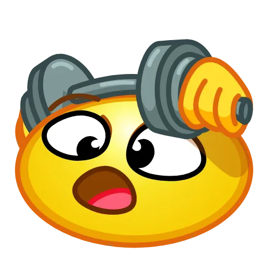 🏋️‍♂️ Эмодзи «Face Emoji #emoji» для Telegram