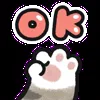 👌 Эмодзи «oba cat» для Telegram