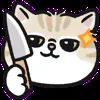 😈 Эмодзи «oba cat» для Telegram