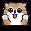 🐾 Эмодзи «oba cat» для Telegram