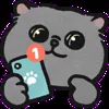 💬 Эмодзи «oba cat» для Telegram