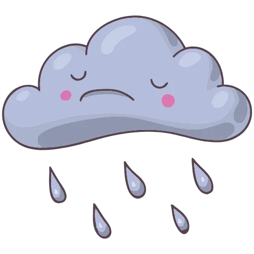 🌧 Эмодзи «Обед Уютненько» для Telegram