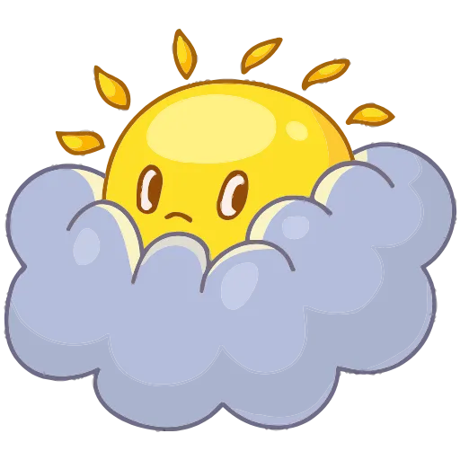 ⛅ Эмодзи «Обед Уютненько» для Telegram