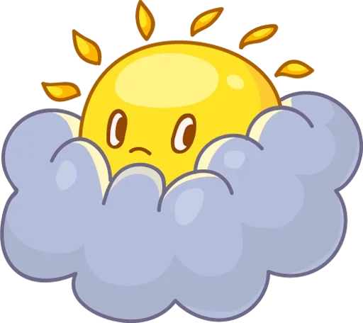 ⛅ Стикер «Обед; Уютненько» для Telegram