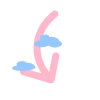 ↙️ Эмодзи «Облачный шрифт» для Telegram