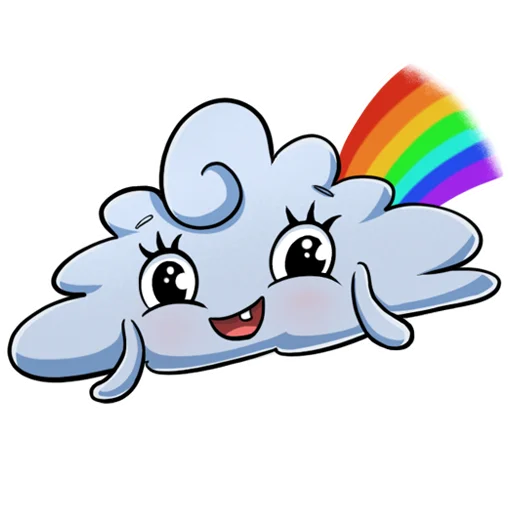 Стикерпак Облако для Telegram