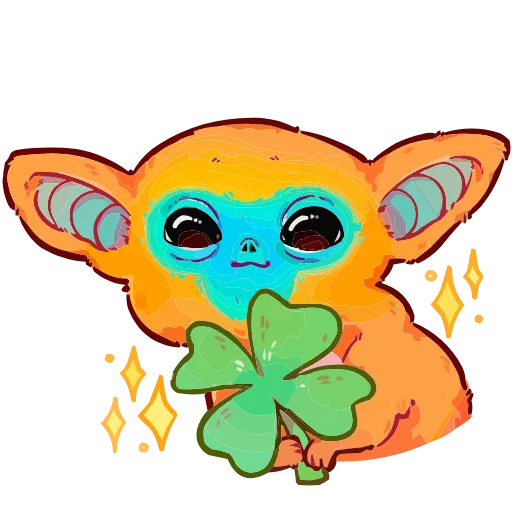 🍀 Эмодзи «Очи» для Telegram