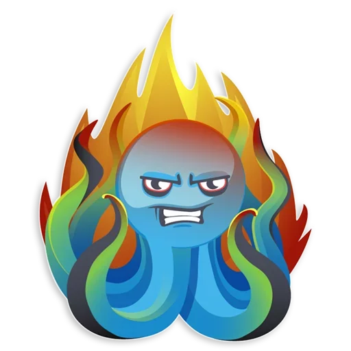 Стикерпак Octopus для Telegram — скачать
