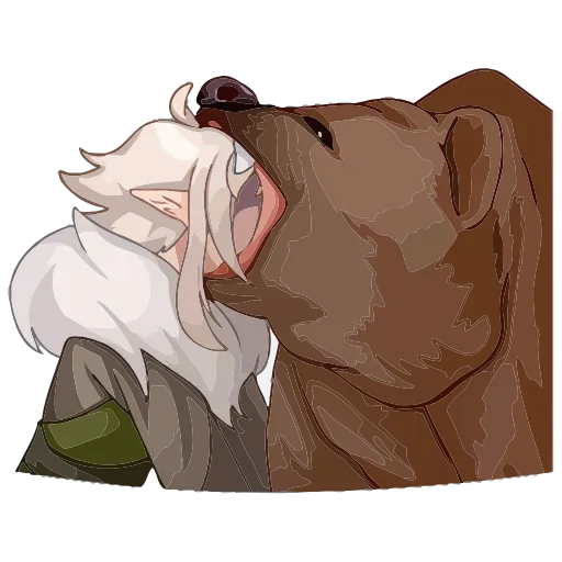 🐻 Эмодзи «Оддманд» для Telegram