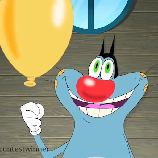 🎈 Стикер «Огги и тараканы» для Telegram