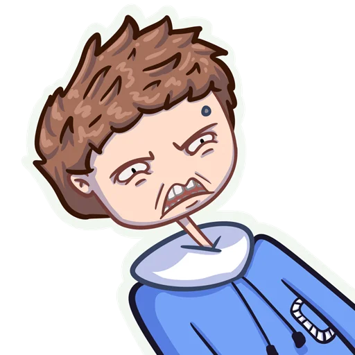 😨 Стикер «Ohtich» для Telegram
