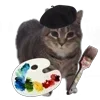 🤩 Эмодзи «Oiia Cat Без» для Telegram